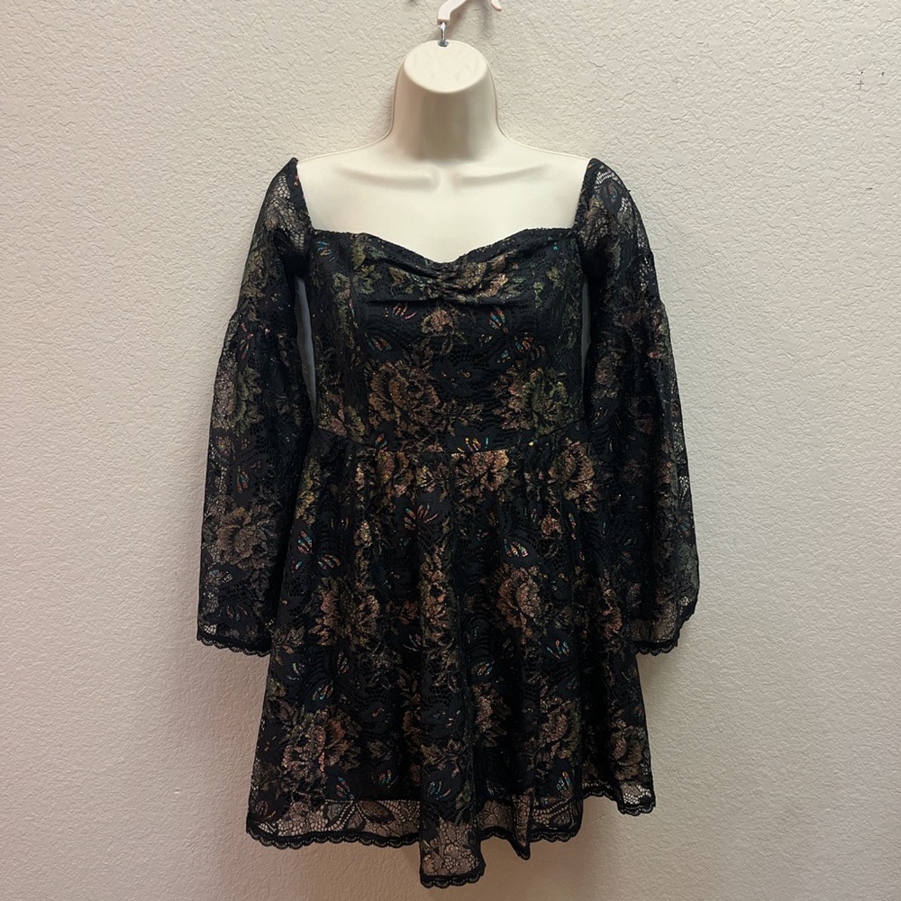 Sugar Thrillz Highland Calling Lace Babydoll Dress by Dolls Kill in size small!